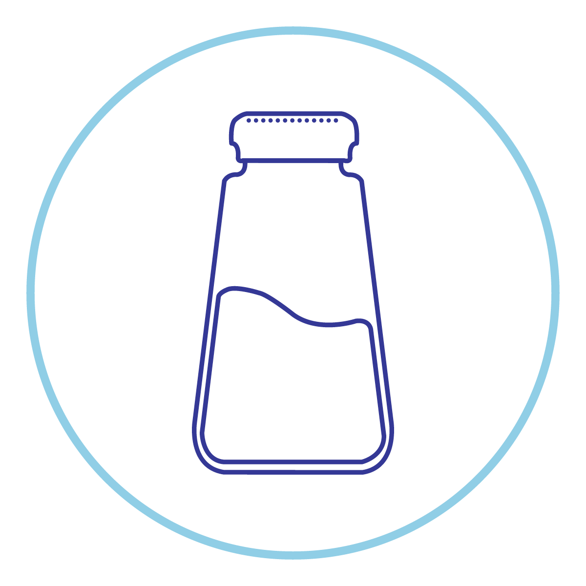 Salt shaker icon 